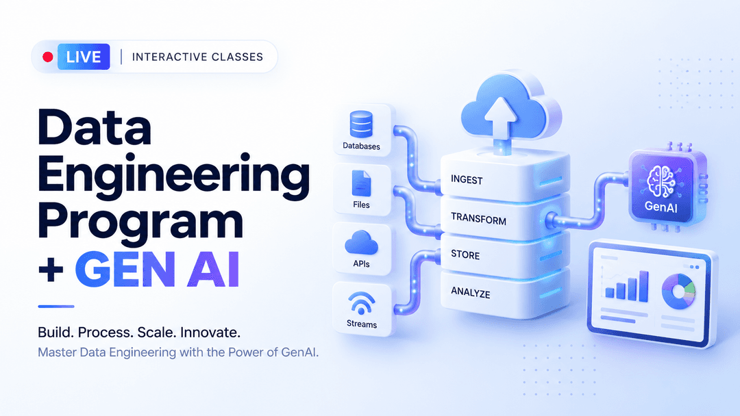 Data Engineering Program + GEN AI course