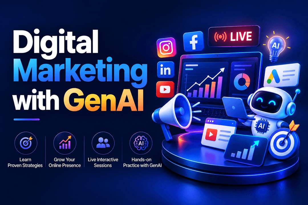 Digital Marketing + GEN AI course